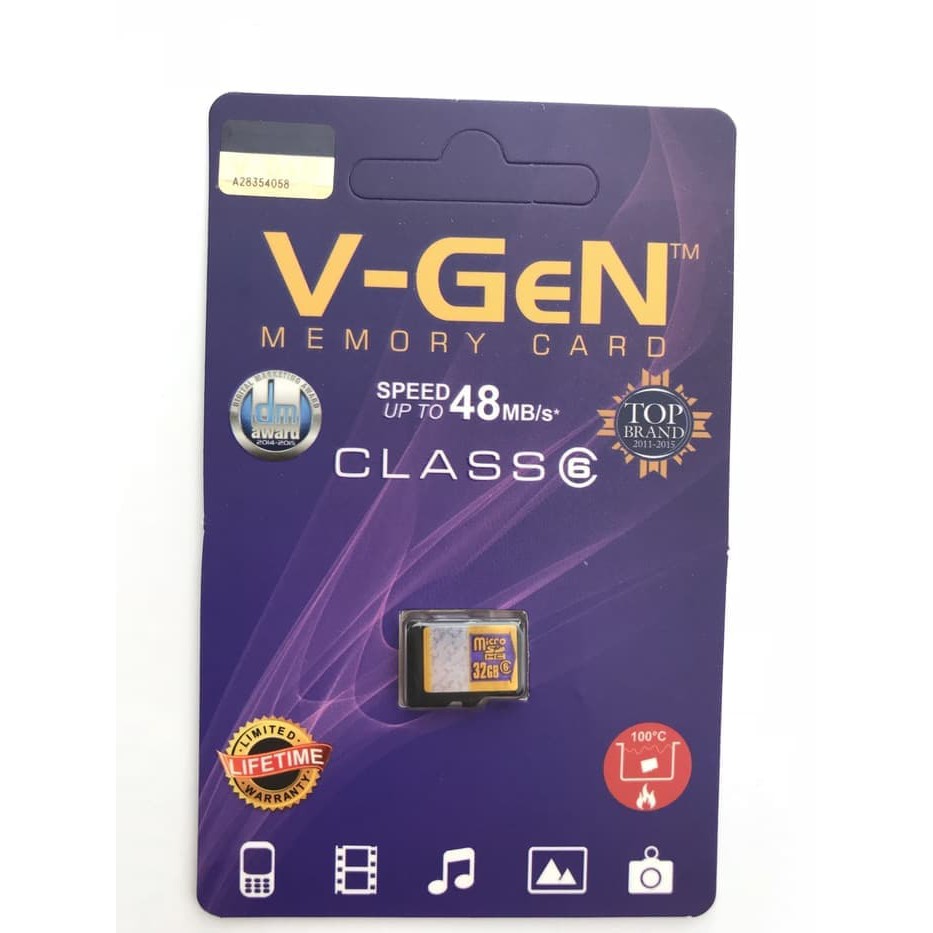 Lucu V-Gen Micro Sd 32 Gb Memory Card Hp | Vgen Microsd 32Gb Original Resmi Bagus