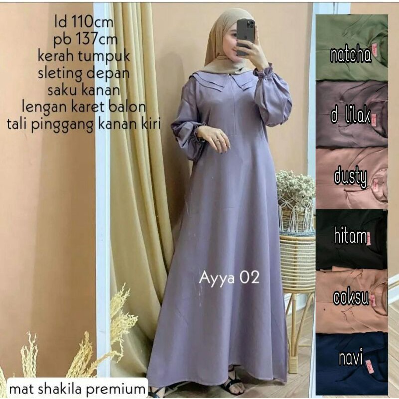 GAMIS LENGAN BALON