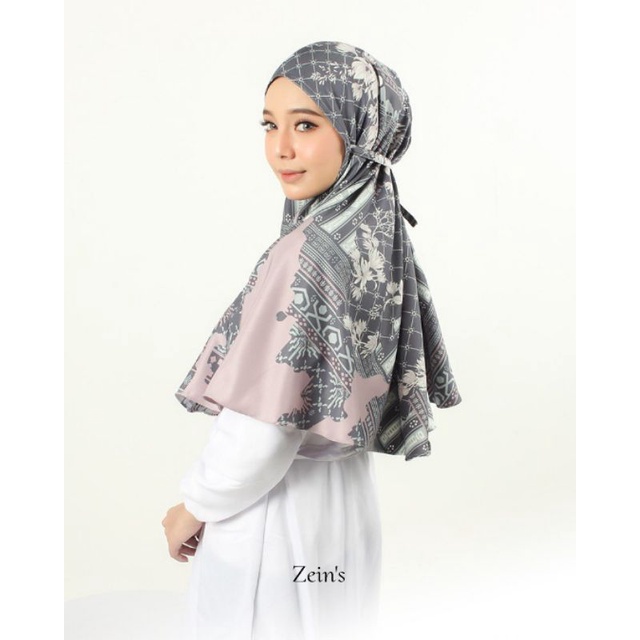 Bergo syar'i motif / bergo maryam / bergo tali / zahira bergo