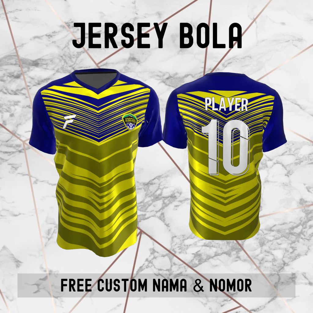 Jersey Cilegon United FC Klub Bola Baju Kaos Custom Nama dan Nomor Punggung - 518