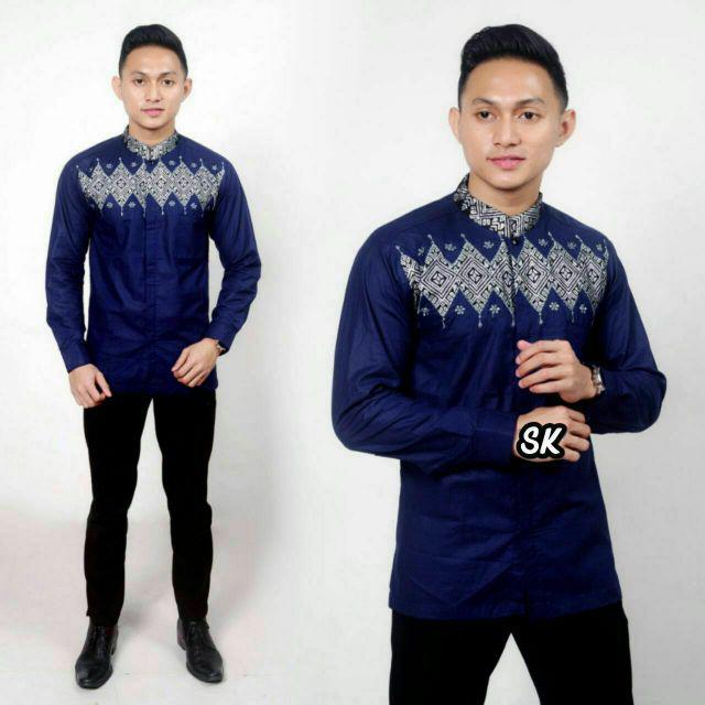 Terlaris Serut Genes Jelita Tunic Navbor Yelbor Whitbor Creambor Tunik Batik Modern Hrb030 Dolbi Dob