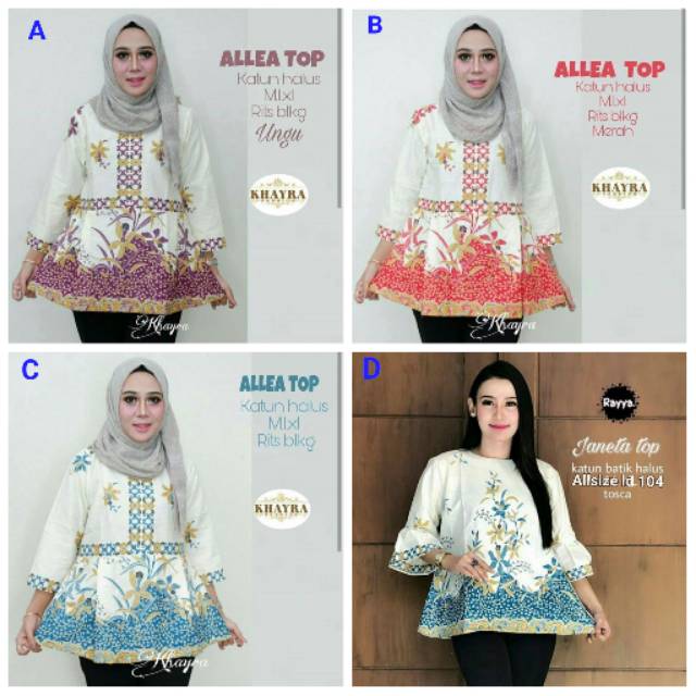 GROSIR BLOUSE ALEA TOP PRIMIS UNGGUL JAYA