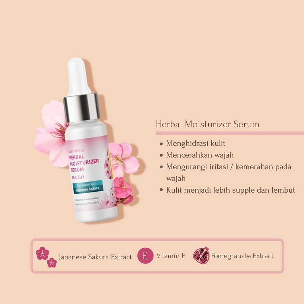 ★ BB ★ AZARINE Easy White Series with Japanese Sakura | Herbal Moisturizer Serum Day Night Cream