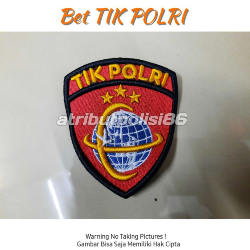 Bet TIK POLRI - Bordiran TIK POLRI