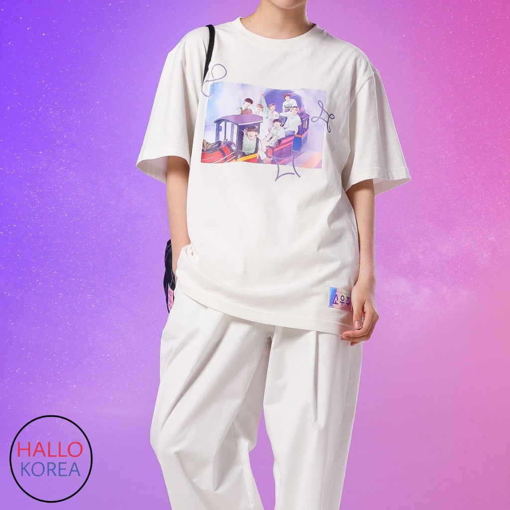 Kaos BTS Sowoozoo Concert 2021 Photo Print Kpop