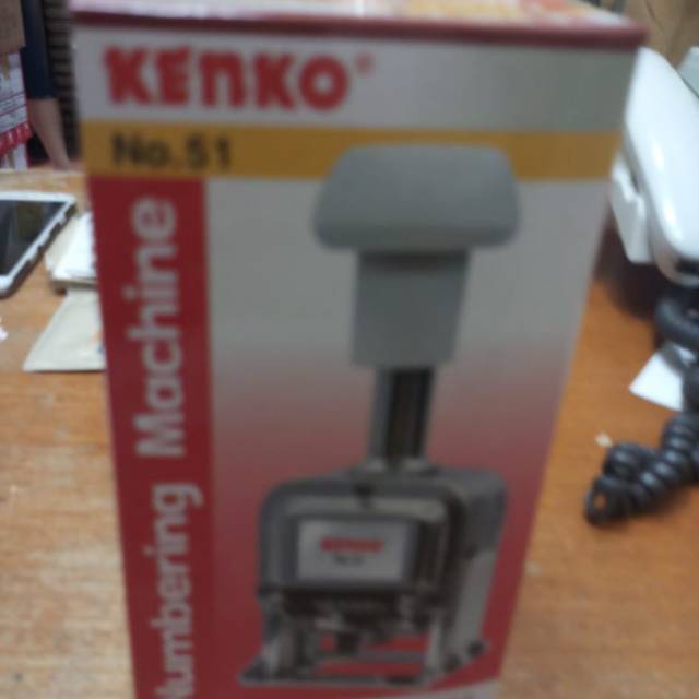 

Numbering kenko 7 angka
