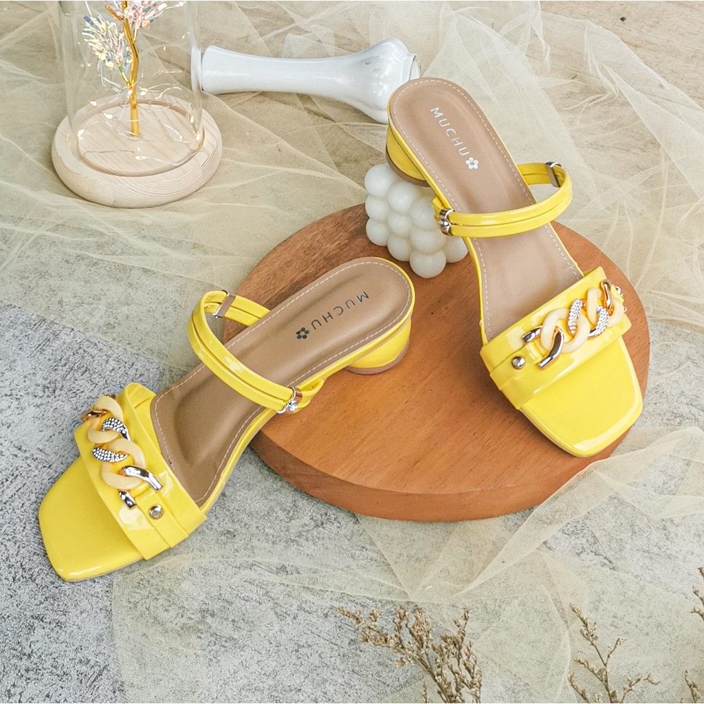 QZ - Lenora Sandal Flat Casual Model Terbaru CU 01