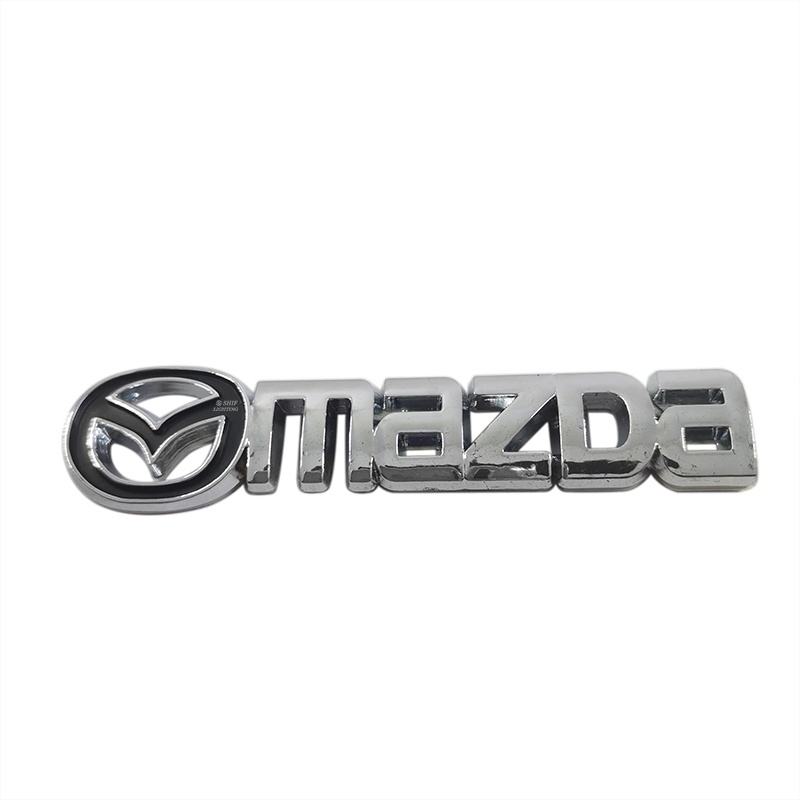 1pc Stiker Emblem Logo Mazda Bahan Abs Untuk Dekorasi Belakang Mobil Mazda