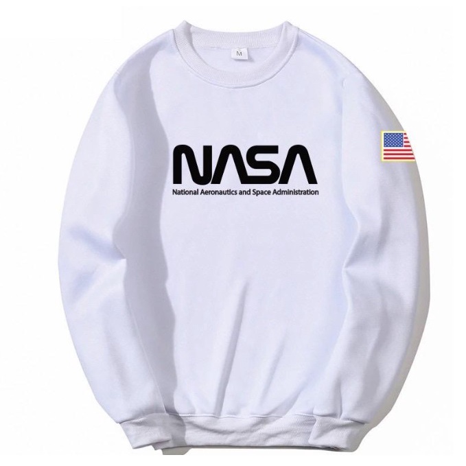 Baju Lengan Panjang NASA Premium Original Kaos