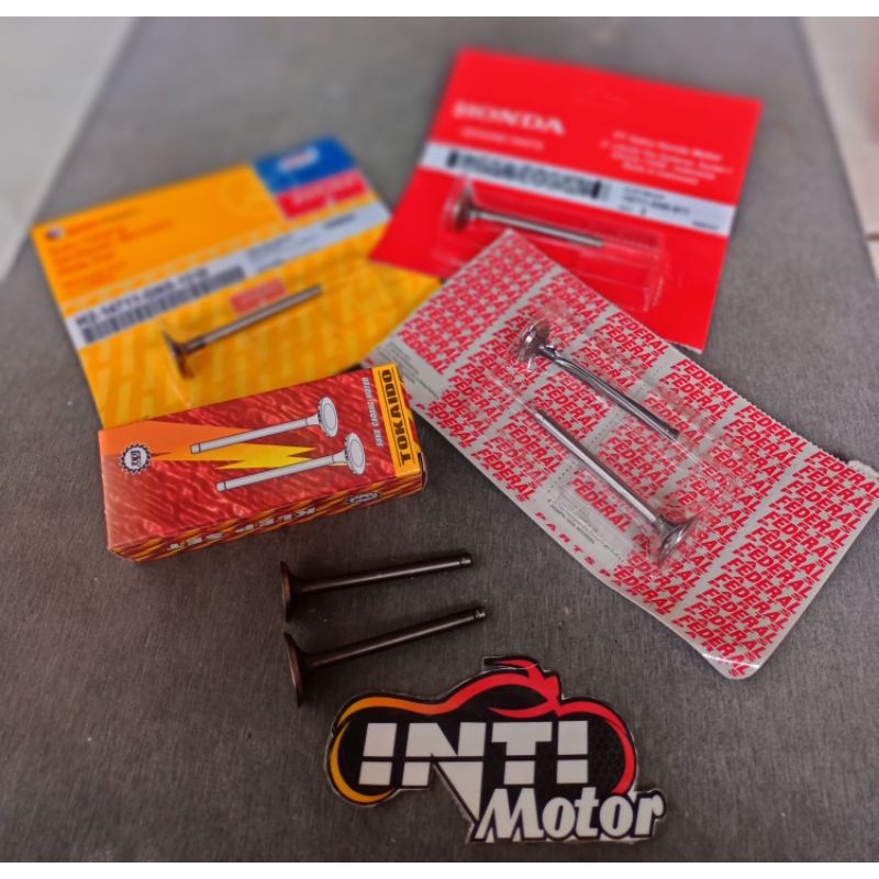 Klep VALVE SET DAN ONLY Grand smash jupiter mio beat tiger blade gl pro cdi revo fi injeksi kph kyz 