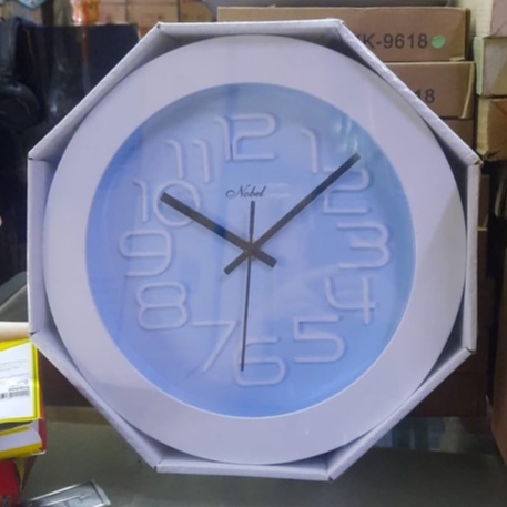 jam dinding nobel 566 diameter 31 cm