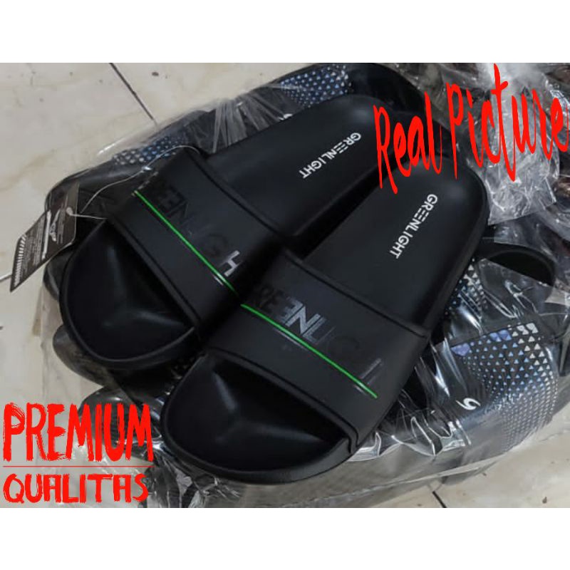 6.6 COD FREE ONGKIR Sandal Slop Pylon GRN LGHT /sendal selop qualitas premium-1