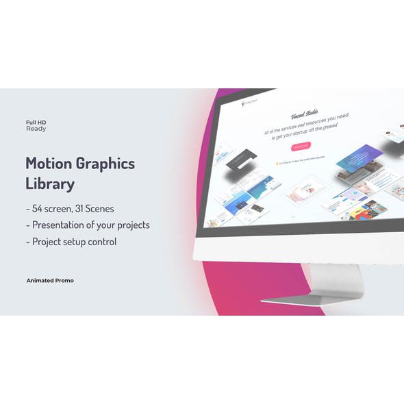 Videohive Display Web Promo After Effects Project