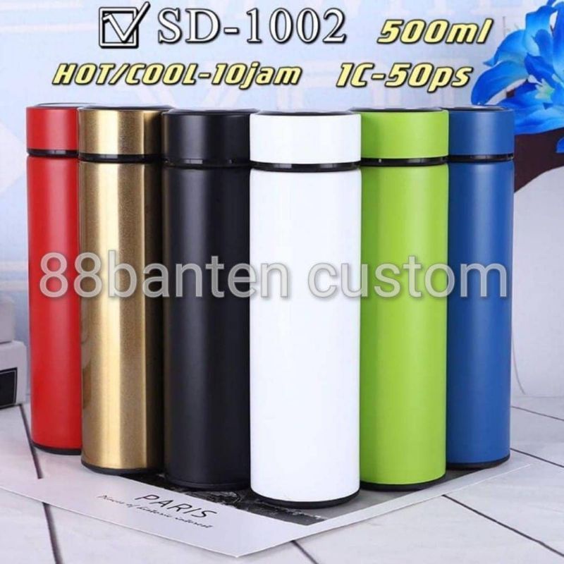 Termos Mini Tumbler Life Sakura Polos 500ml Tahan Panas Dingin