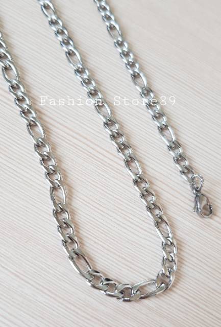 Kalung rantai gold white  fashion import titanium antikarat import / kalung titanium import