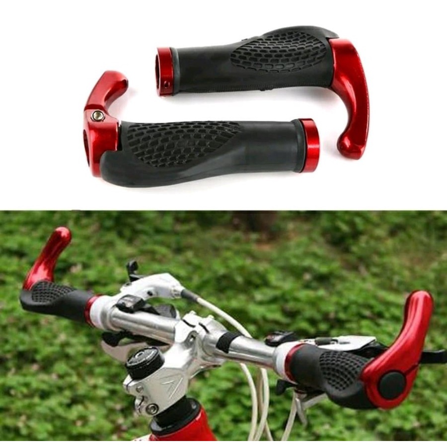stang sepeda balap mtb tanduk alloy hand grip touring gunung nyaman