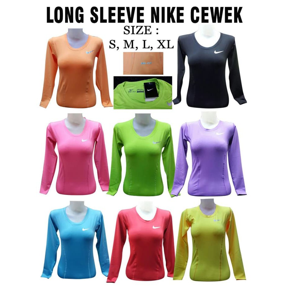 Pakaian kaos gaul    BAJU KAOS NIKE GYM FITNESS SEPEDA RENANG MANSET WANITA ZUMBA YOGA   ash shop