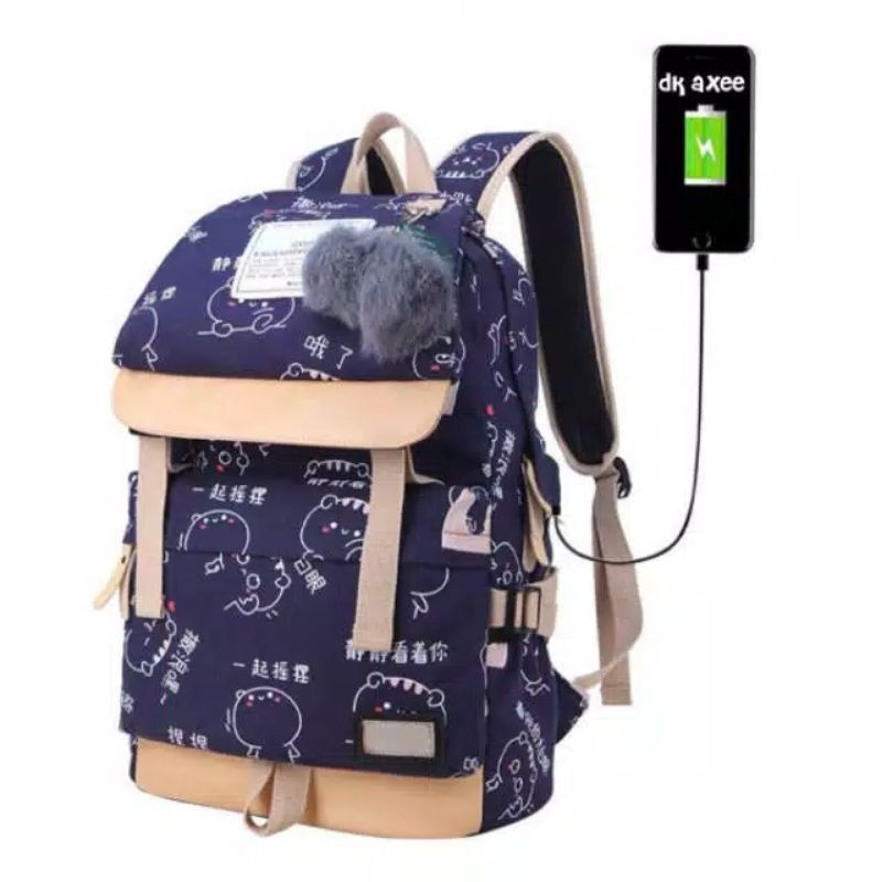 BTS Dua Kali EXO Monsta X Mau Satu Kpop K-Pop Wanita Got7 Sac Dos Wanita Ransel Tas Sekolah paket-2