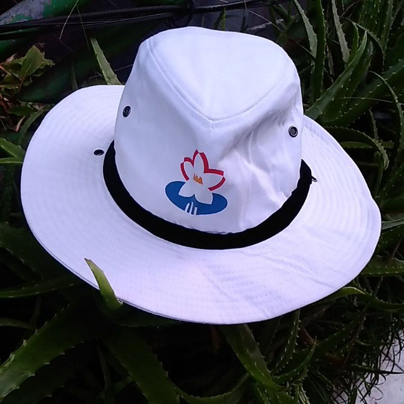 TOPI SECOND TOPI FEDORA TOPI KOBOI PUTIH