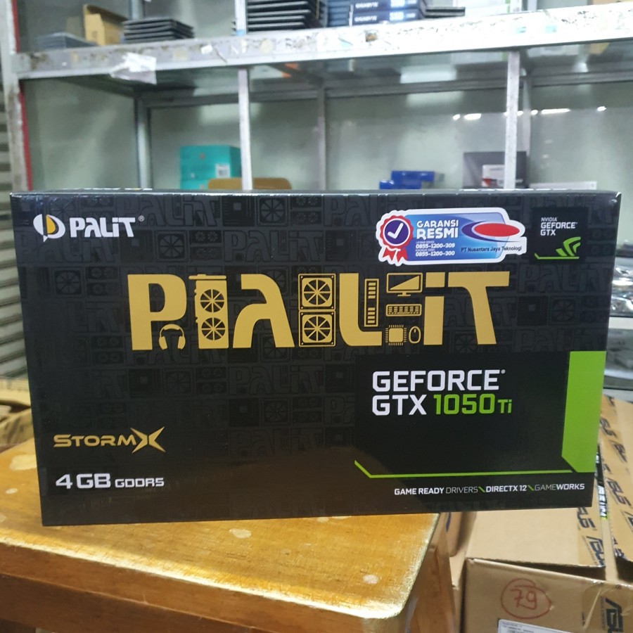 VGA PALIT GTX 1050ti 4GB STORM X GTX 1050 TI 4GB