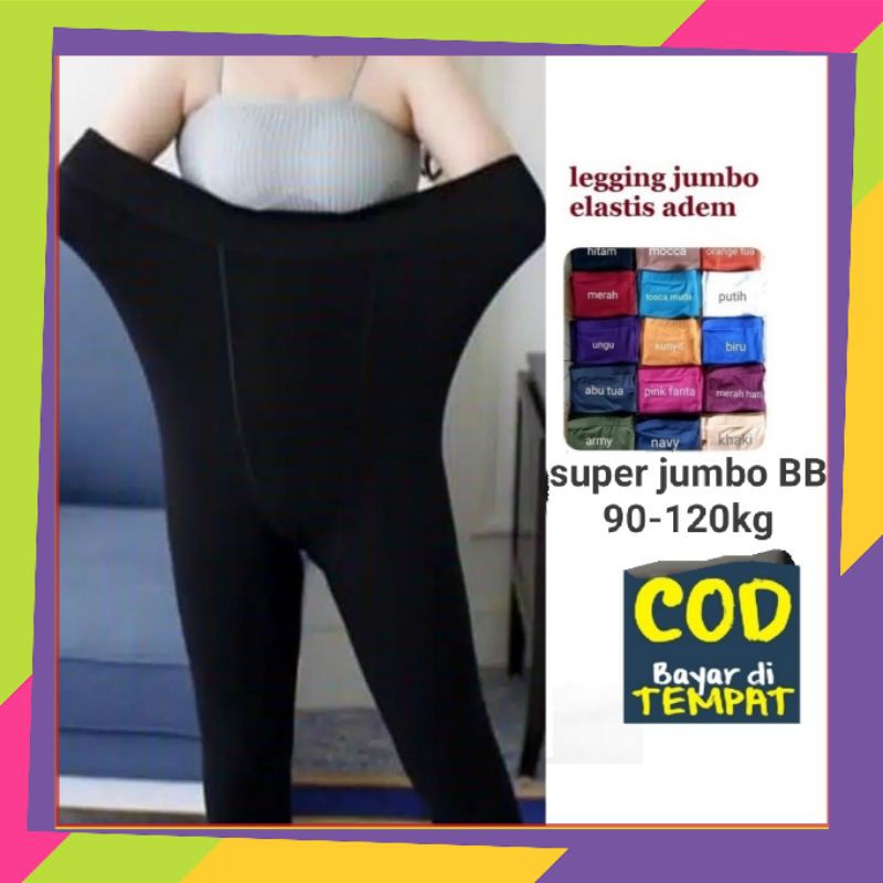 Legging SUPER JUMBO XXXXL/4XL BB 80 - 130 KG legging super jumbo big size