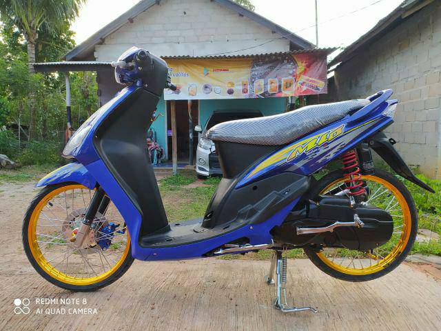 Standar Samping Chrome Crome Ring 17 Yamaha Matic Mio Xeon Nouvo Mio J Dll