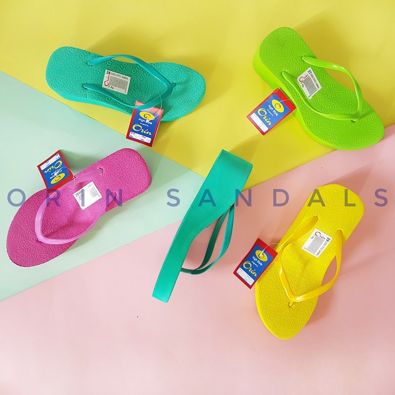 STELA Wedges Jepit Spons Polos By Orin