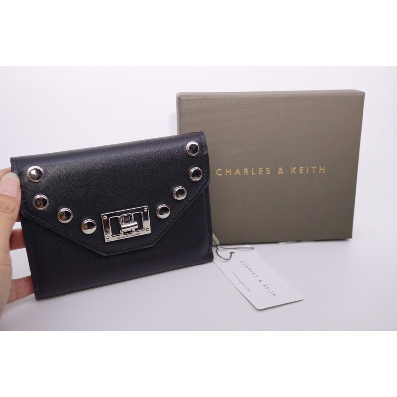 dompet lipat charles&keith original dompet wanita dompet kartu CK