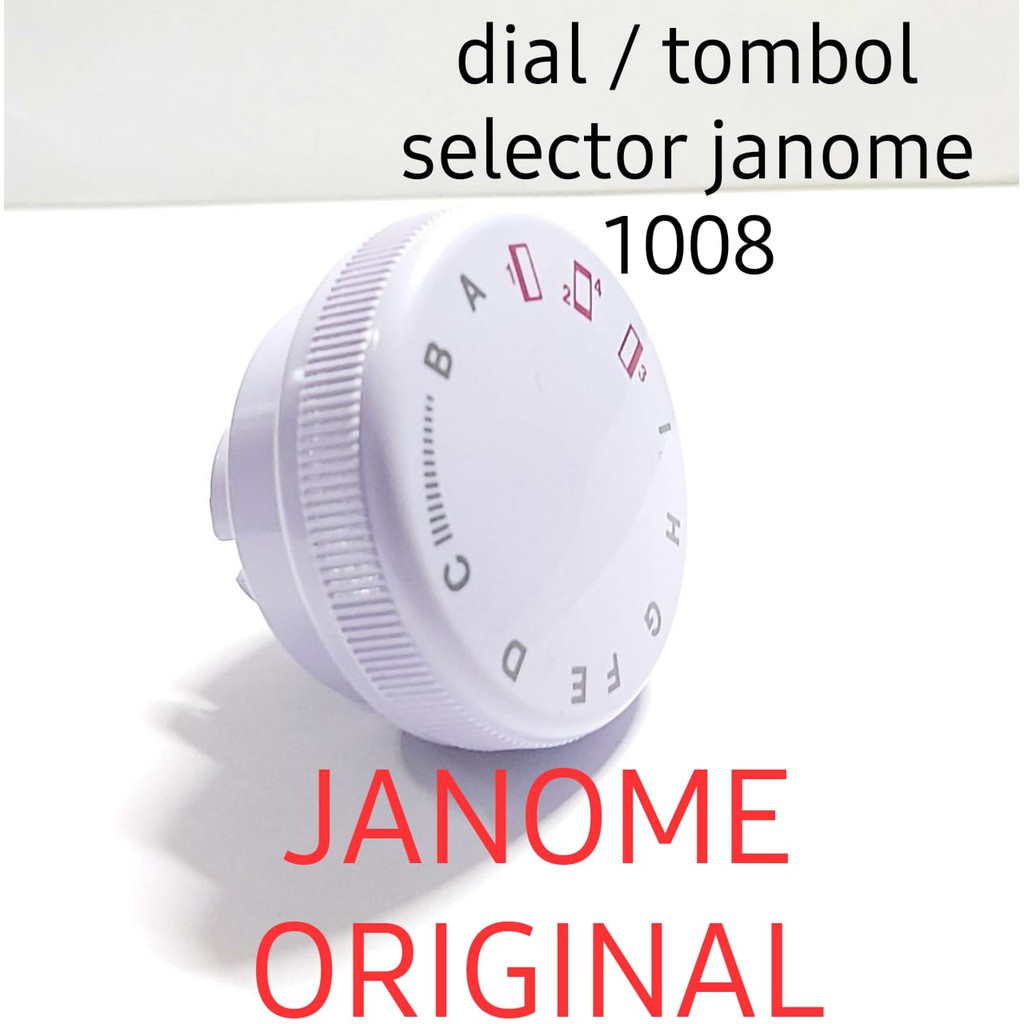 JANOME GENUINE PART dial/tombol pemilih,selector jahitan janome 1008