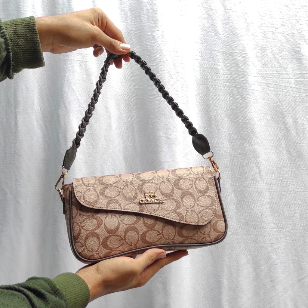 PROMO!!! TAS WANITA COAC MESSENGER TALI KEPANG 8 VARIANT UK 26x14