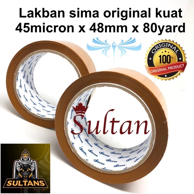 PROMO PER 1PCS LAKBAN ISOLASI SIMA ORIGINAL JAPAN BAHAN TEBAL KUAT