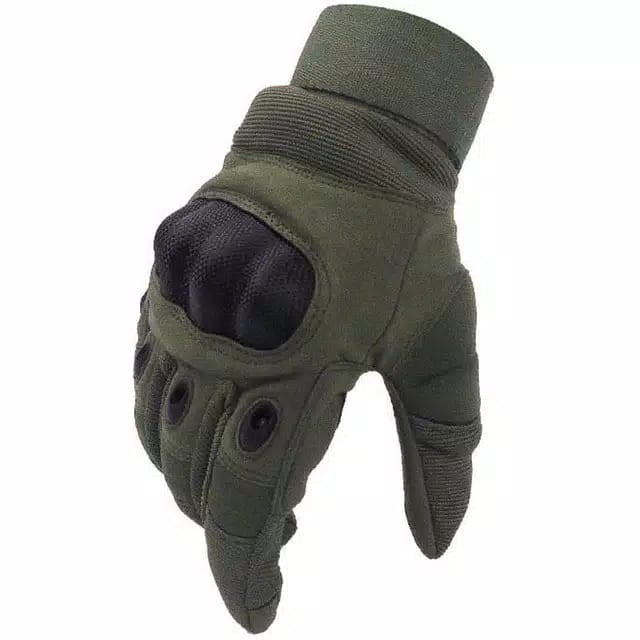 Sarung Tangan Motor Model + Batok Racing Full Panjang Glove Biker Airsoft Tactical Military - FAS-196