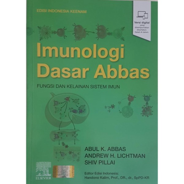 Buku Kedokteran [ ORIGINAL ] Imunologi Dasar Edisi 6 - Abbas