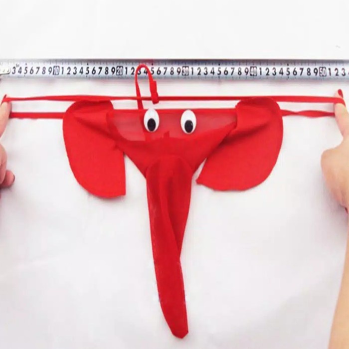 SEXY LINGERIE THONG PRIA MODEL GAJAH ELEPHANT P14 GSTRING CD BELALAI SEXY CELANA DALAM THONG PRIA
