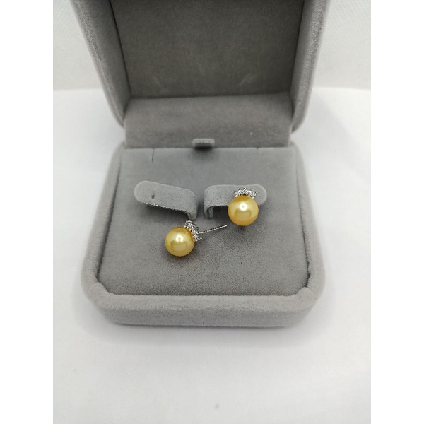 Giwang Mutiara /Anting mutiara laut / mutiara laut asli / giwang silver mutiara / mutiara laut lombo