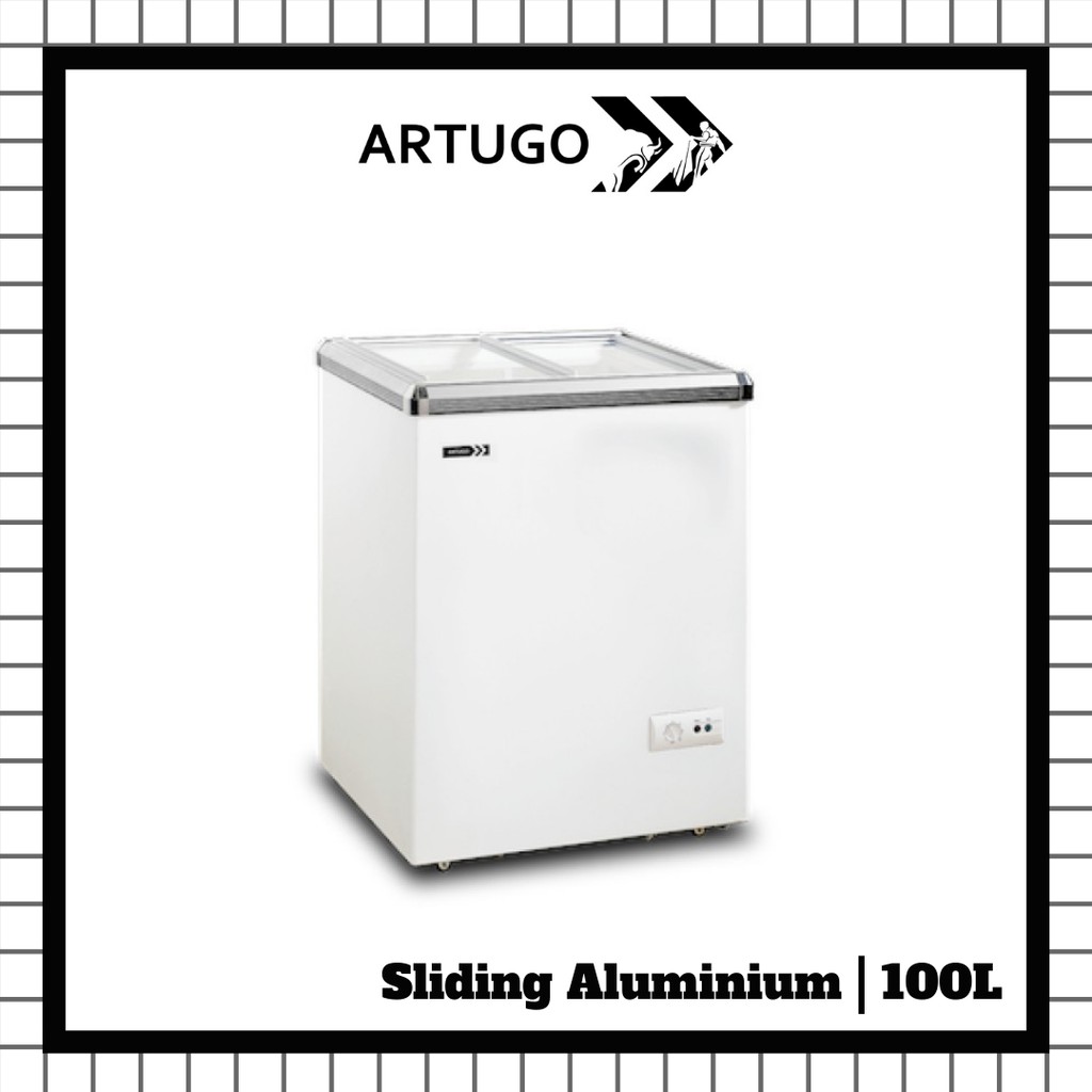 SLIDING FREEZER ARTUGO 100 LITER SH-100A - White