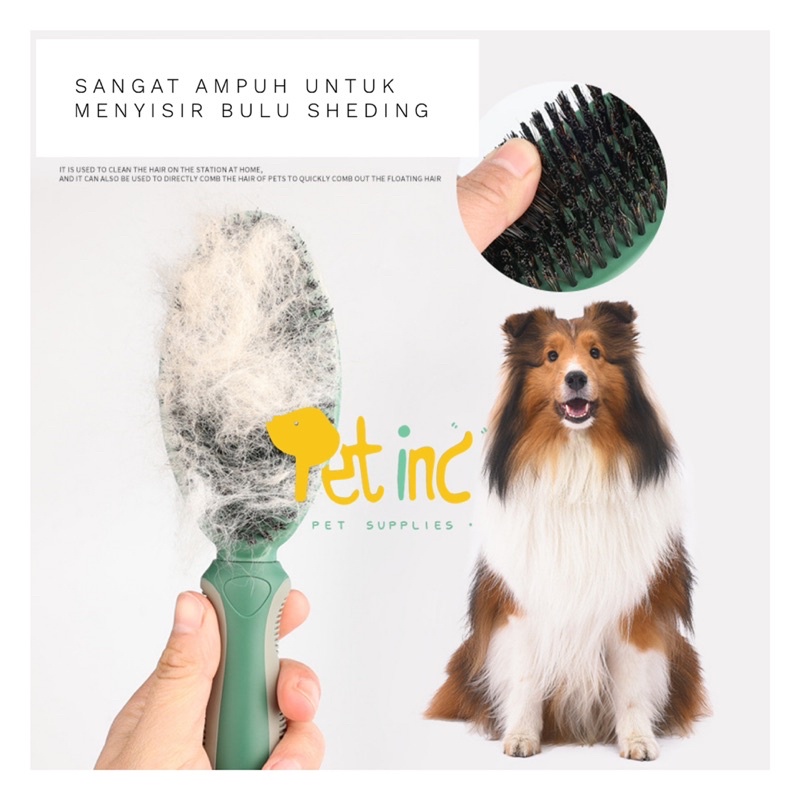 HISTOPET Double Sided Pin Brush