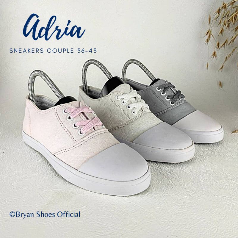 Bryan Adria Sneakers Tali Sporty Couple Pria wanita 36-40 41 42 43 Bigsize Jumbo Oversize