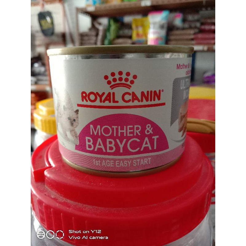 

royal canin mother & babycat kaleng 195 g sudah expired