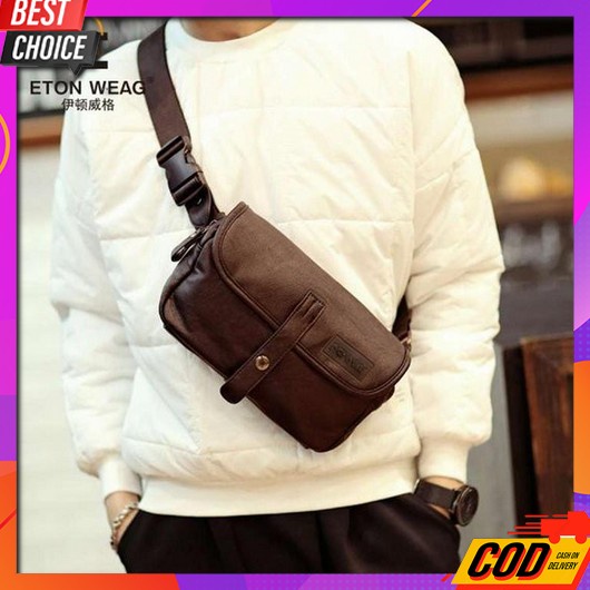Tas Waistbag Pria Erigo Terbaru Tas Selempang Pria Tas Metal Distro Wa Ambigo Tas Slempang Pria Orig