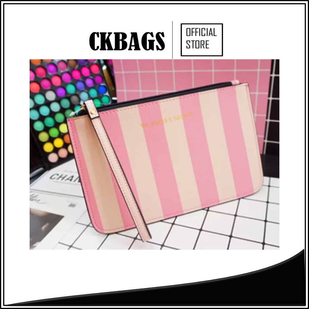 CKBAGS - DOMPET CLUTH WRISTLET MINI WALLET PICTORIA SECRET VS BANYAK VARIASI MOTIF FASHION WANITA IMPORT #3124