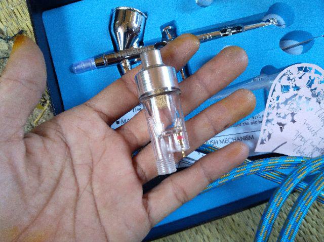 Nasedal Airbrush Spray Gun Double Action 9cc Diy Craft Cake Paint Art Spray Gun Nail Art