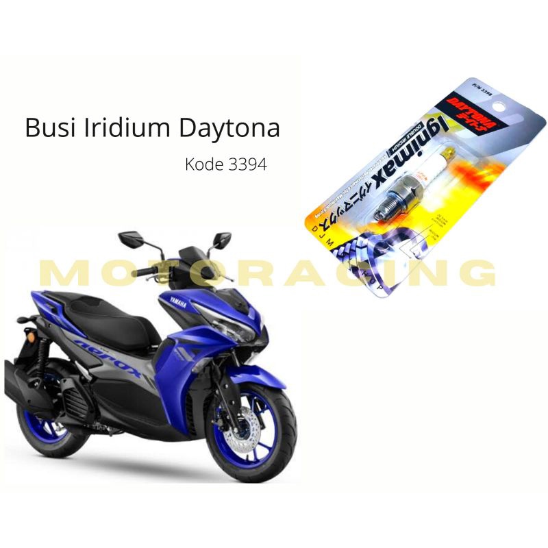 BUSI IRIDIUM DAYTONA 3394 UNTUK AEROX