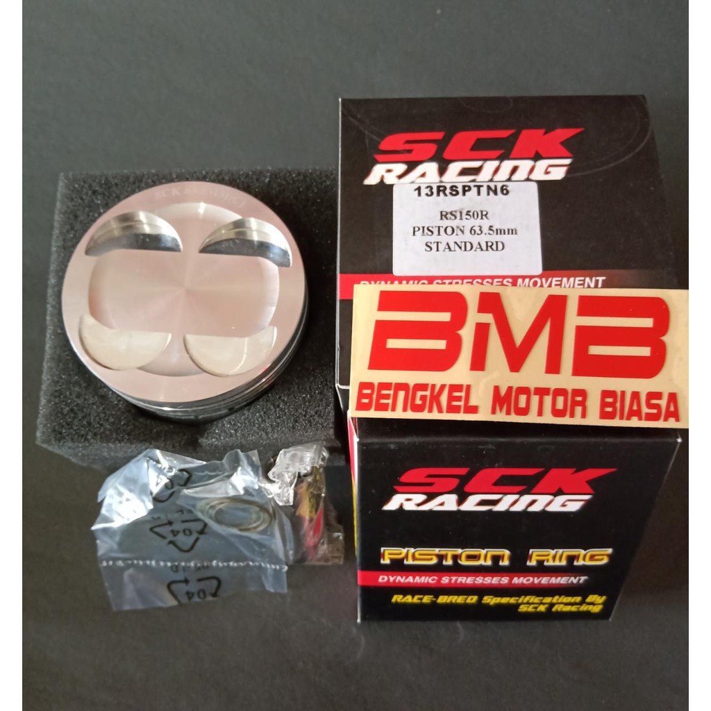 PISTON FORGED SONIC RS150 63.5MM SCK RACING