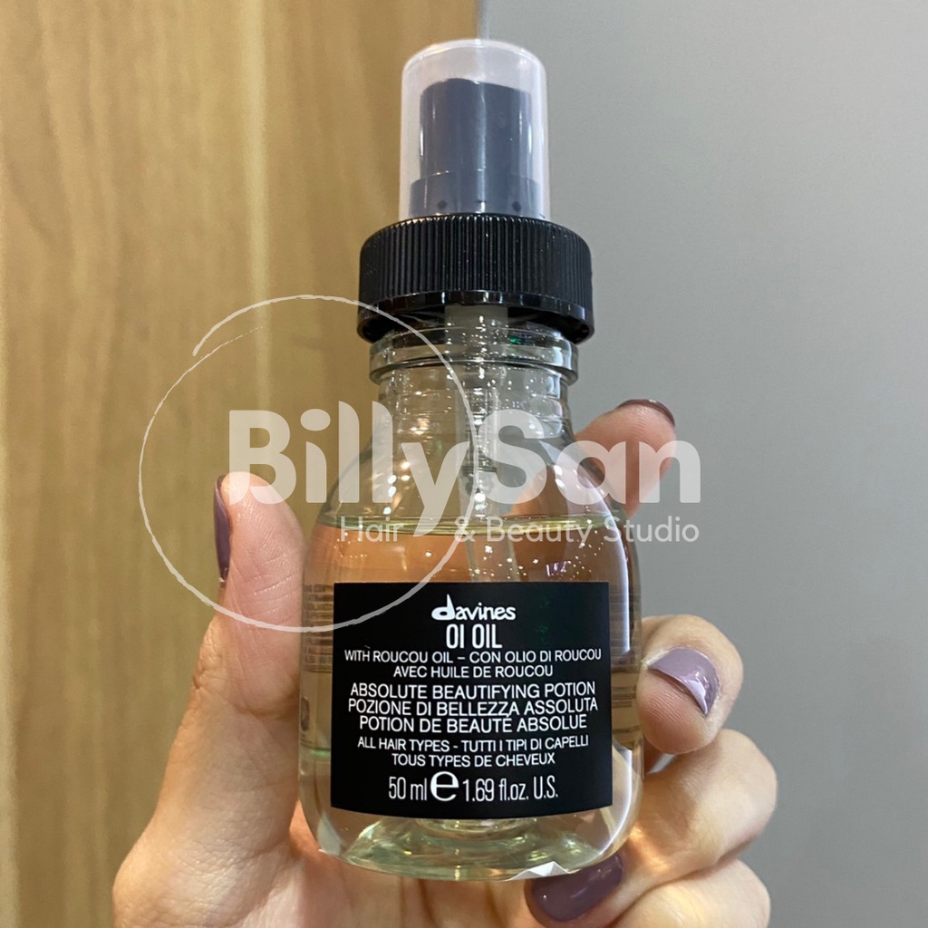 

Davines OI Oil 50ml. Minyak rambut anti frizz & rambut kering, dry hair