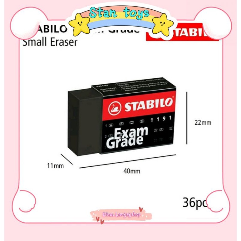 

Stabilo Eraser | Penghapus merk Stabilo