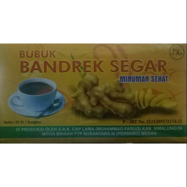 

Bubuk Bandrek Segar / Minuman Sehat / BUBUK BANDREK SAK. CAP LAMA