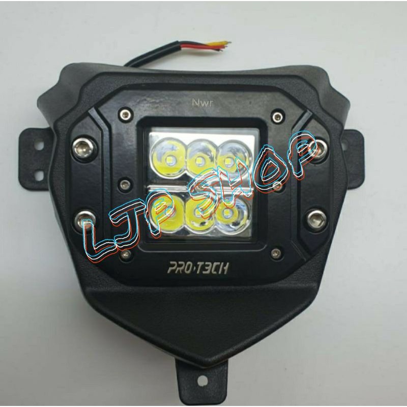 REFLEKTOR LAMPU DEPAN LED CRF 150 L PNP LAMPU PLUS BATOK