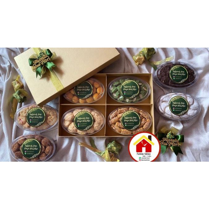 

HAMPERS PAKET B KUE KERING PREMIUM LEBARAN ISI 4 XCD521XS
