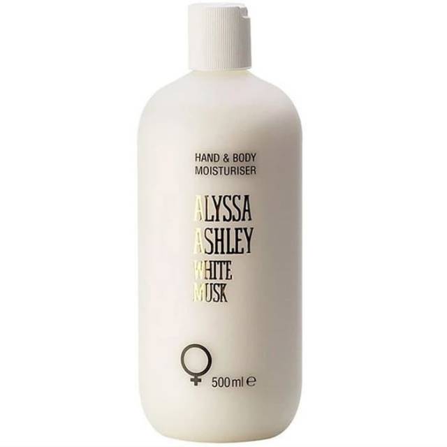 Musk Alyssa Ashley White Musk Hand and body lotion 500ml / 750ml / whitening BPOM Import PT KHARISMA SUKSES PERSADA